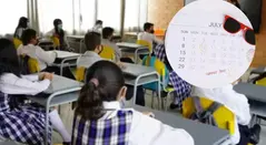 Confirman fechas de vacaciones de colegios públicos y privados