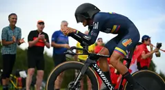 Walter Vargas en el Mundial de ciclismo 2024