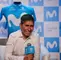 Nairo Quintana, ciclista colombiano al servicio de Movistar Team, en Bogotá