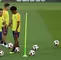 Selección Colombia en entrenamiento