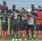 America de Cali en entrenamiento