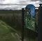 Tee del hoyo nueve del campo público de golf La Florida en Bogotá.
