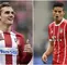 Antoine Griezmann y James Rodríguez