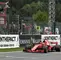 Sebastian Vettel cruzando la meta en el Gran Premio de Bélgica de Fórmula 1