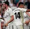 Jugadores del Real Madrid celebrando un gol