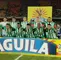 Atlético Nacional en actos protocolarios