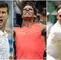 Novak Djokovic, Rafael Nadal y Roger Federer