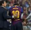 Messi y su fastidio por la lesión sufrida en el partido donde Barcelona recibió al Sevilla