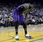 El alero estrella de Los Ángeles Lakers, LeBron James