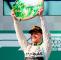Valteri Bottas celebrando su victoria en el Gran Premio de Australia