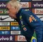 Carlo Ancelotti en rueda de prensa con selección de Brasil