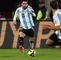 Lionel Messi con la selección de Argentina