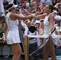 Amanda Anisimova y Aryna Sabalenka, tenistas
