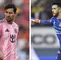 Lionel Messi y Camilo Vargas, futbolistas
