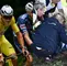 Grave accidente en el Tour de Francia perjudicó a Mathieu Van der Poel