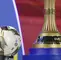 Balón y trofeo de la Liga Betplay