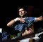 Novak Djokovic luego de perder la final del Masters 1000 de París 