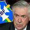 Carlo Ancelotti con la selección de Brasil