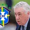 Carlo Ancelotti con la selección de Brasil