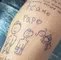 El tatuaje de Luis Delgado que emocionó a las redes sociales