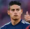 James Rodríguez, previo a uno de los partidos del Bayern Munich en la temporada