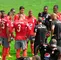 Jugadores del América de Cali en los trabajos de pretemporada
